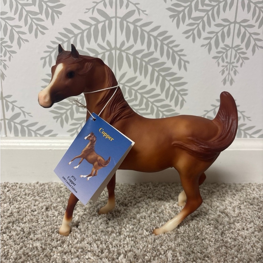 Breyer 1999 Copper Chestnut Arabian Limited Edition Sham Mold #751 Retired
